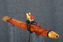 Dream Amboyna Burl Native American Flute, Minor, High F-5, #Q14C (5)